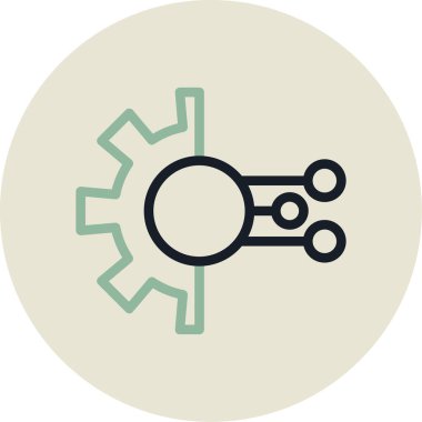 seo modern simgesinin vektör illüstrasyonu