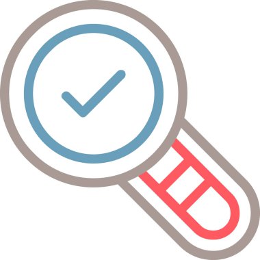 Arama vektörü simgesi. Basit vektör illüstrasyonu. düz tasarım sembolü ve ağ.