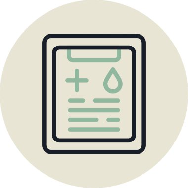 Kan bağışı modern simge, vektör illüstrasyonu