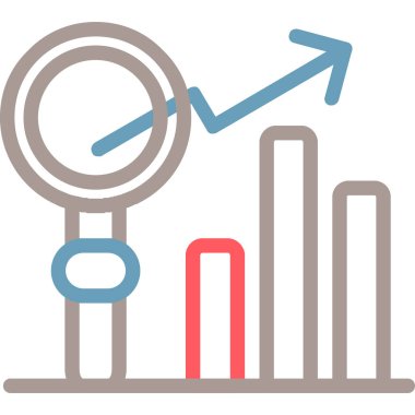 ticari grafik vektör simgesi