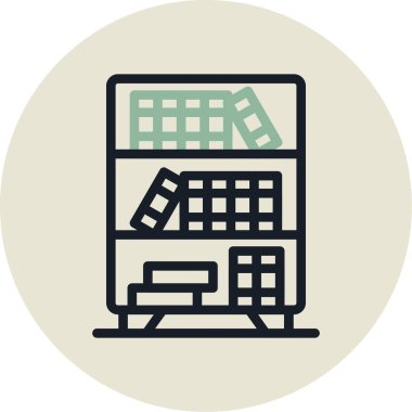 seo modern simgesinin vektör illüstrasyonu