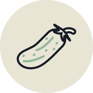 Gıda simgesinin vektör illüstrasyonu