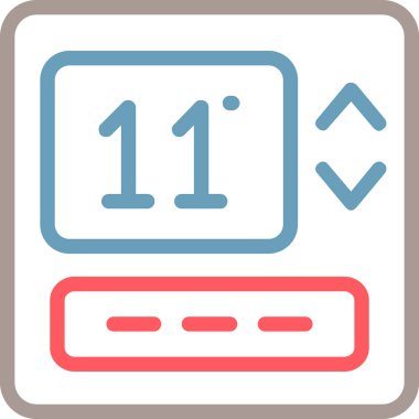 Bilgisayar. Web simgesi basit illüstrasyon