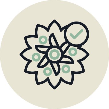 seo modern simgesinin vektör illüstrasyonu