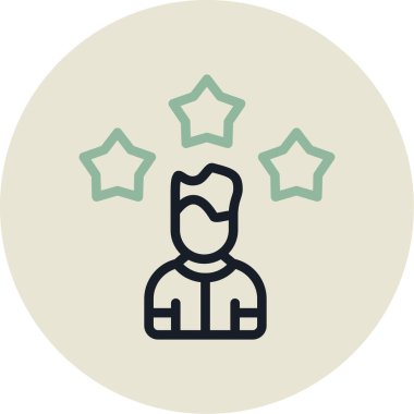 Vektör illüstrasyonu, simge ögesi arkaplanı