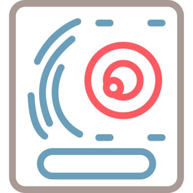 İnternet web simgesi basit tasarım