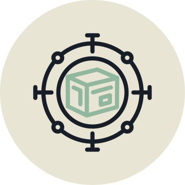 seo modern simgesinin vektör illüstrasyonu