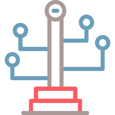 Modern b 'nin vektör illüstrasyonu eksik simgesi