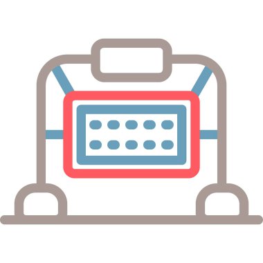 Takvim. Web simgesi basit illüstrasyon