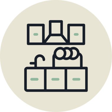 seo modern simgesinin vektör illüstrasyonu