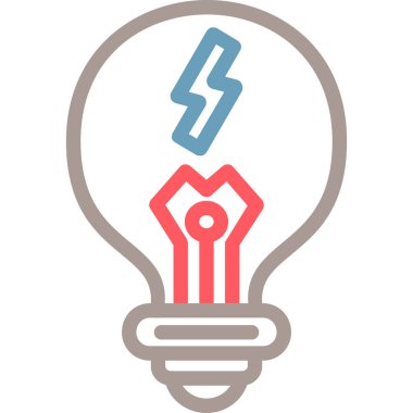 ampul vektör simgesi