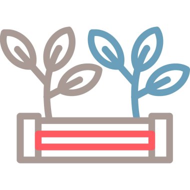 Bir kitap simgesinin vektör illüstrasyonu