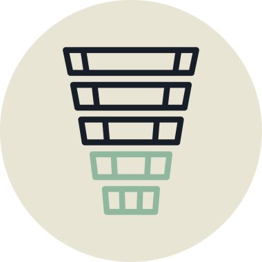 Sepet Simgesi vektör illüstrasyonu