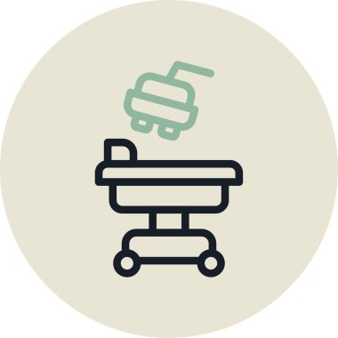 Kişisel proje için kaykay vektör simgesi modern basit vektör illüstrasyonu