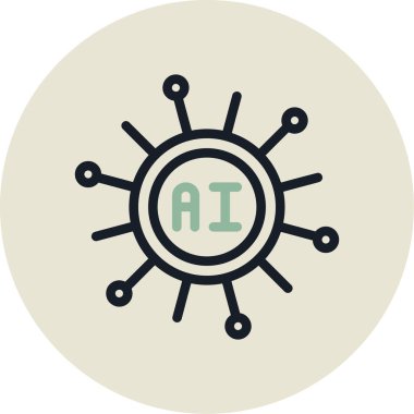 Evet. Web simgesi basit illüstrasyon