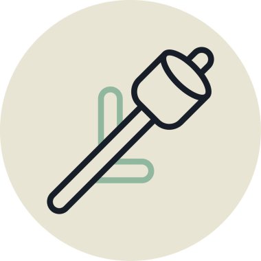 Modern b 'nin vektör illüstrasyonu eksik simgesi