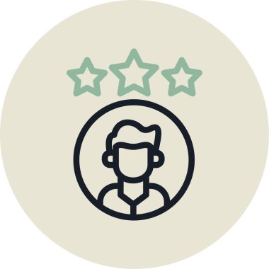 Müşteri servisi vektör simgesi