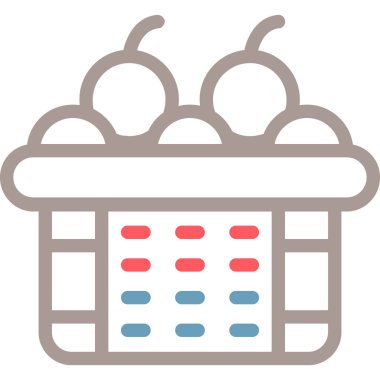 Takvim. Web simgesi basit tasarım