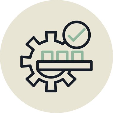 dişli dişli vektör simgesi