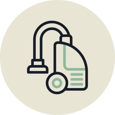 Duş. Web simgesi basit illüstrasyon