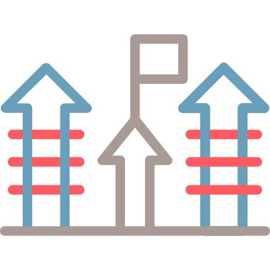 ticari grafik vektör simgesi