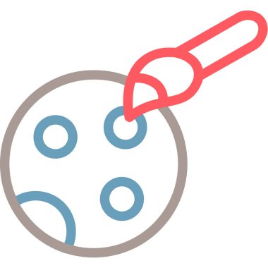 Dolu taslak biçiminde bowling topu simgesi