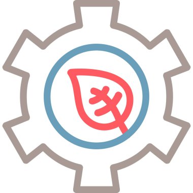 Teçhizat Web simgesi basit illüstrasyon