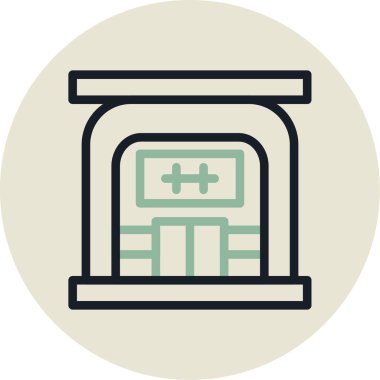 Modern b 'nin vektör illüstrasyonu eksik simgesi