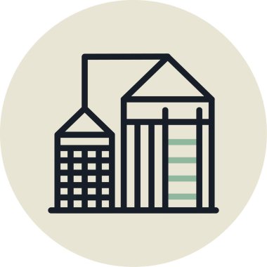 Renkli vektör simgesi oluşturuluyor