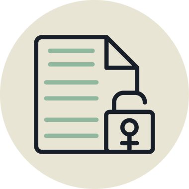 Belgenin vektör illüstrasyonu