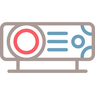 Kamera. Web simgesi basit illüstrasyon