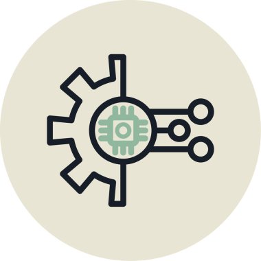 seo modern simgesinin vektör illüstrasyonu