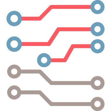 şebeke. Web simgesi basit illüstrasyon