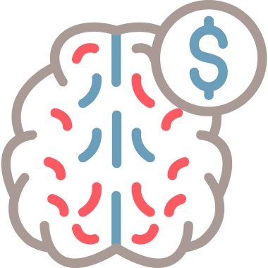 beyin işletmesi finans simgesi