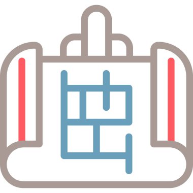 Takvim. Web simgesi basit illüstrasyon