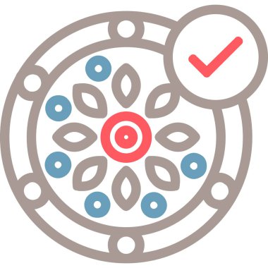 Bir hedefin vektör illüstrasyonu