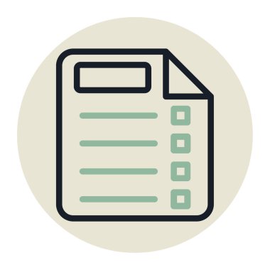 Pano. Web simgesi basit illüstrasyon