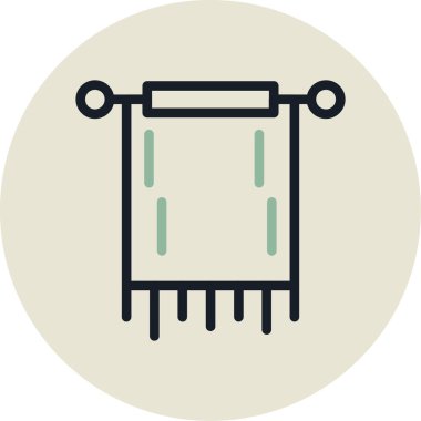 Ağ simgesi. vektör illüstrasyonu