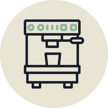 kahve makinesi resimleme