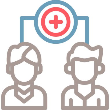 tıbbi ve sağlık ikonu vektör illüstrasyon tasarımı