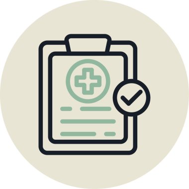 tıbbi simge vektör illüstrasyonu