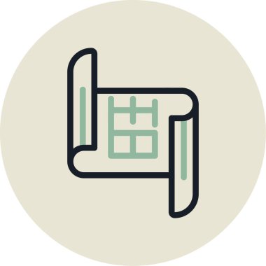 Sandalye ikonu. vektör illüstrasyonu