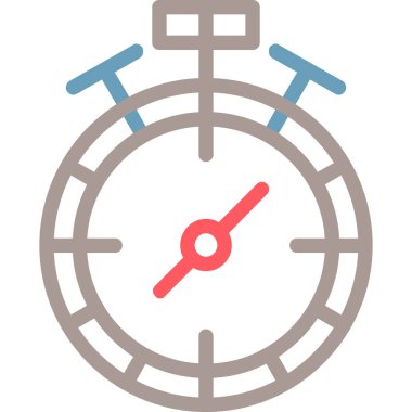 Pusula renkli vektör simgesi