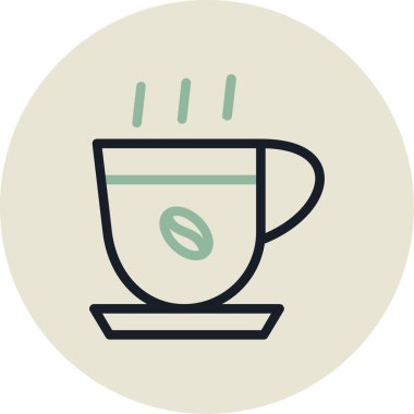 Kupa simgesi, vektör illüstrasyonu