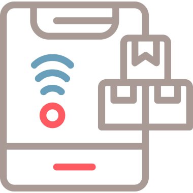 telefon simgesi, vektör illüstrasyonu