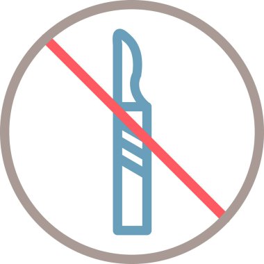 Hiç Sigara İçilmez işareti vektör çizim