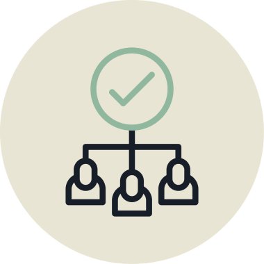 İş ve finans vektör illüstrasyon tasarımı