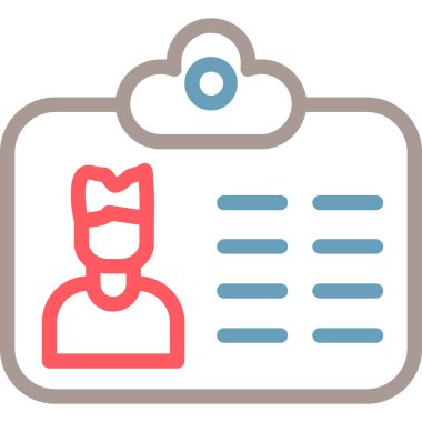 İş. Web simgesi basit illüstrasyon