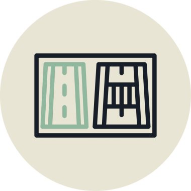 Web ve mobil için vektör simgesi