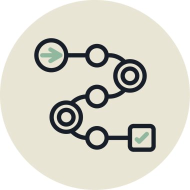 seo modern simgesinin vektör illüstrasyonu